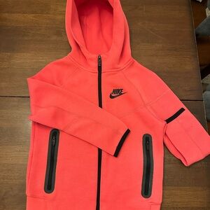 Nike Kids Bright Coral Hoodie